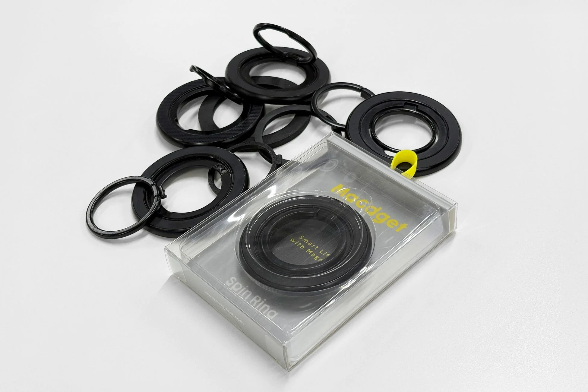 アルミ合金製のスマホリング