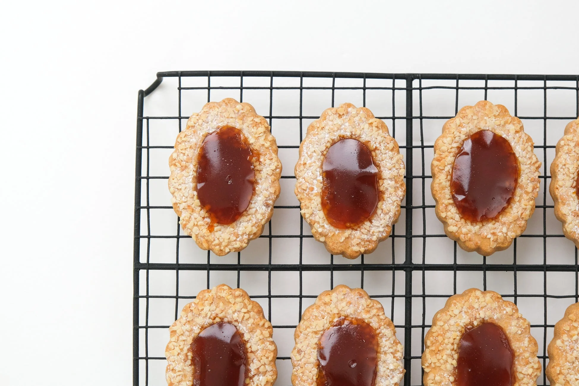 クッキーが並べられた様子