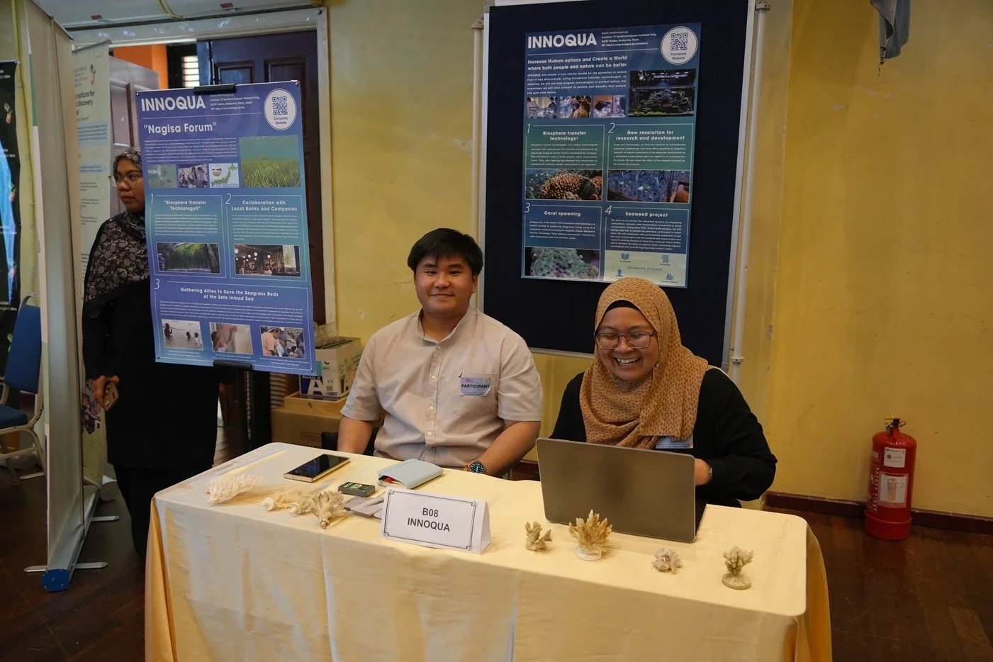 展示ブースの様子