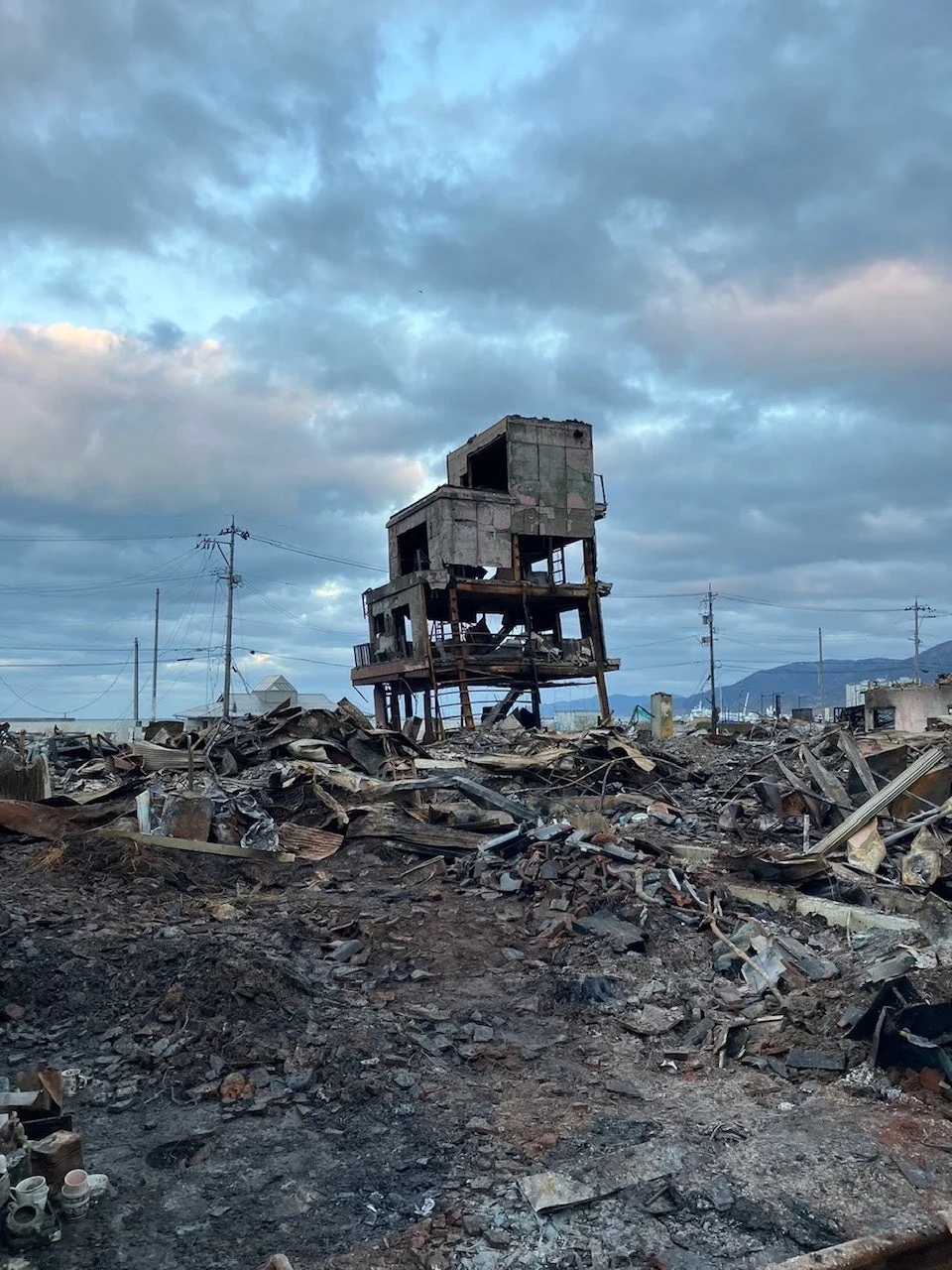 震災後の様子 - REBORNの説明に使える