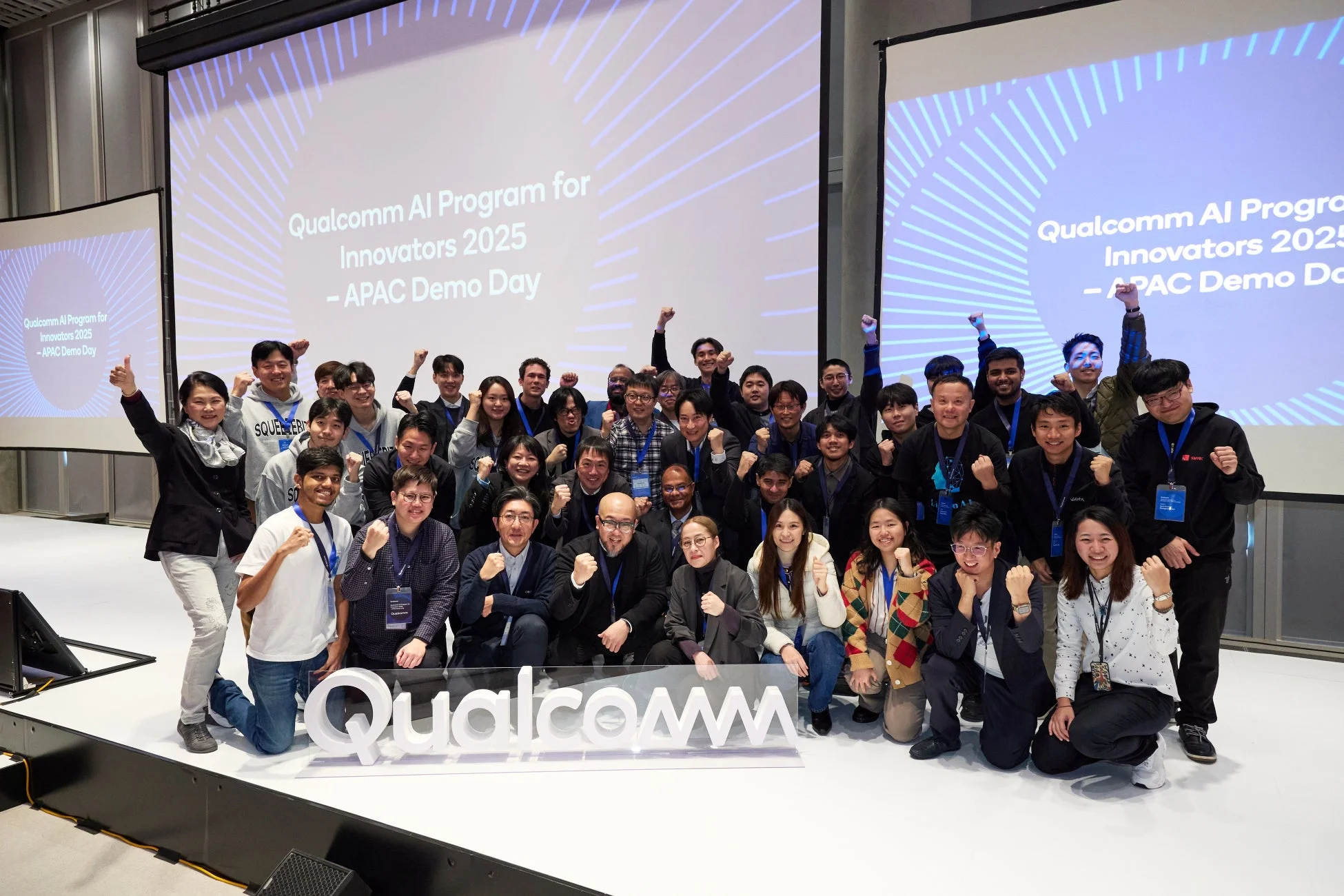 Qualcomm AI Program for Innovators 2025 - APAC Demo Dayの参加者たち