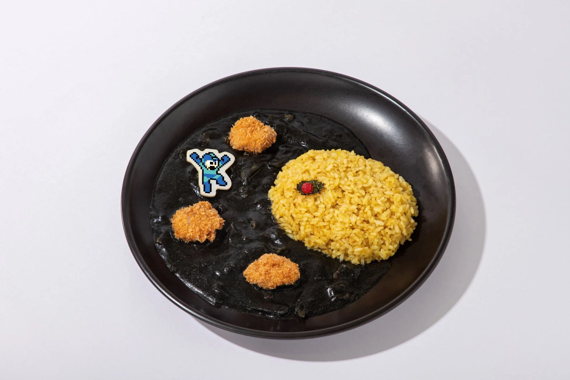 ロックマンvsイエローデビル カレー