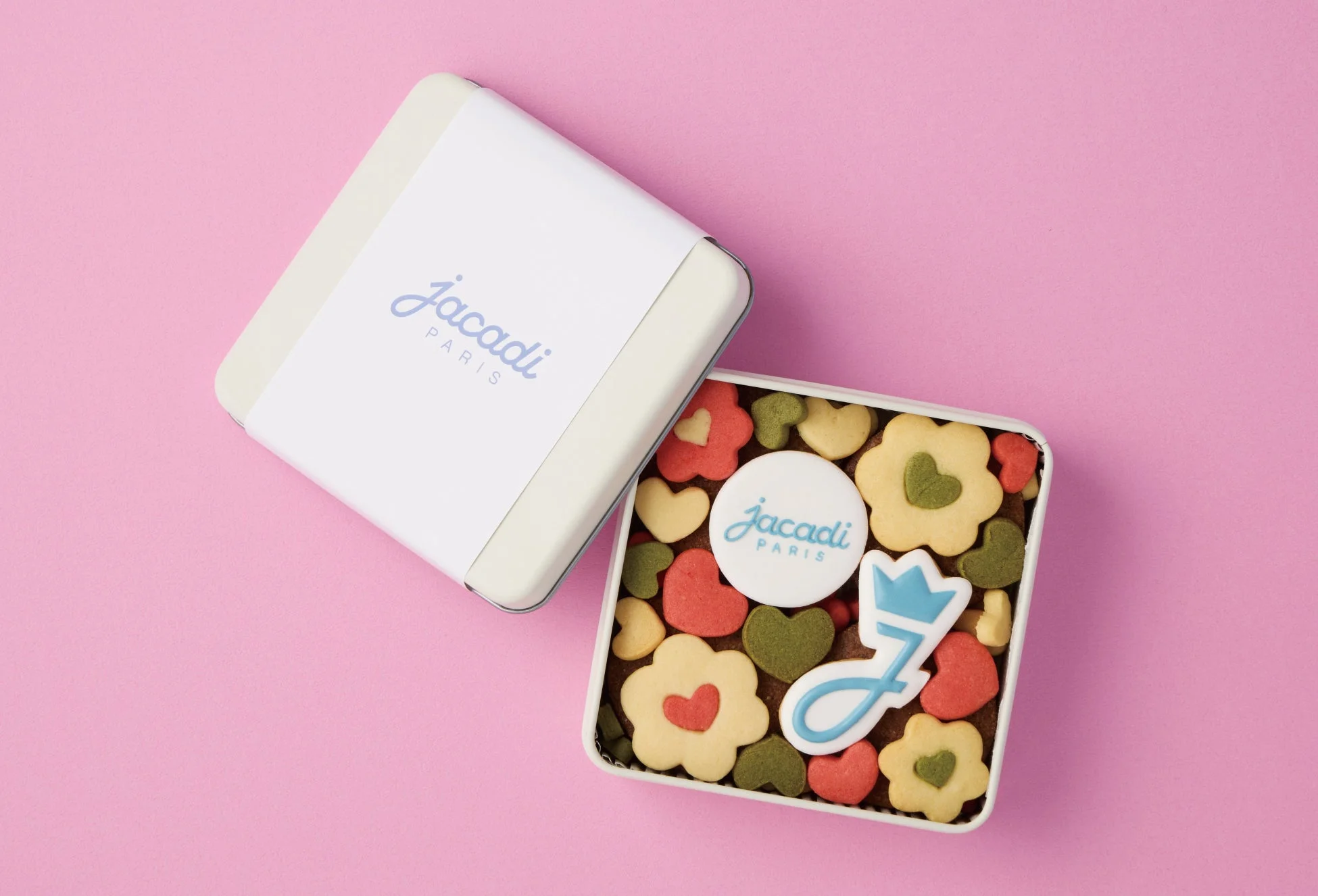 JacadiとSugartyコラボのクッキー缶