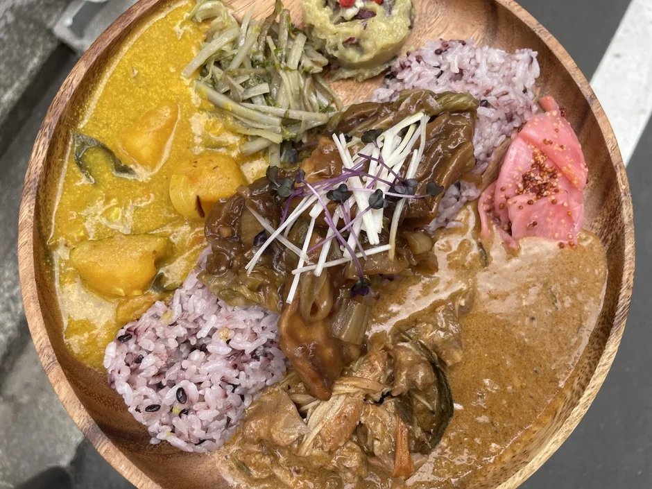 ワンプレートの薬膳料理