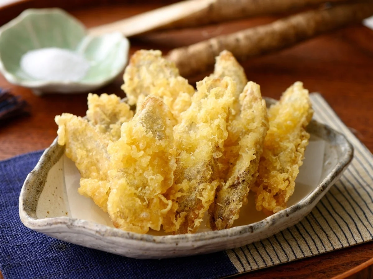 青森県産ごぼうの天婦羅