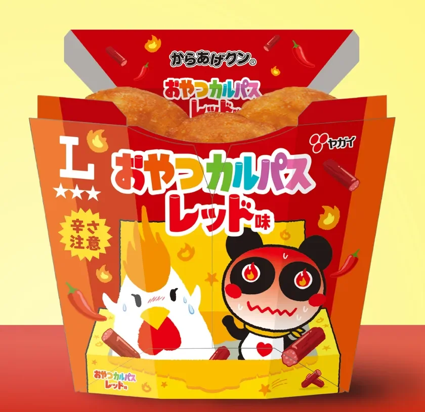 からあげクン ヤガイ監修 おやつカルパスレッド味