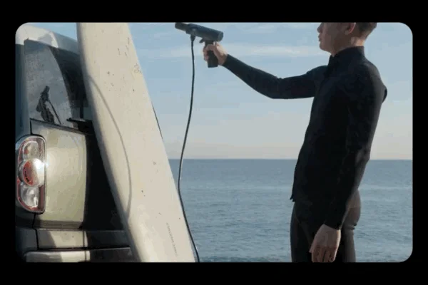 サーフボード洗浄