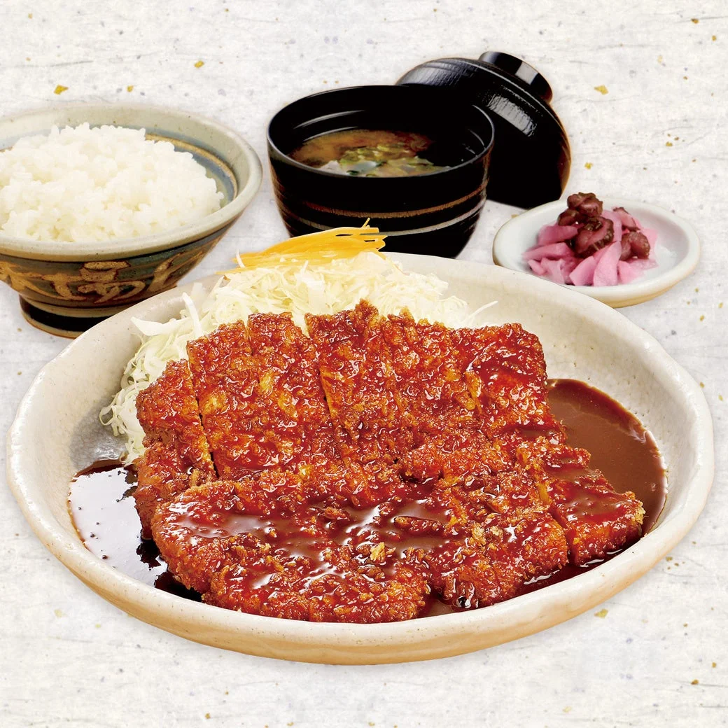 名古屋名物 みそかつ矢場とんのみそわらじとんかつ定食