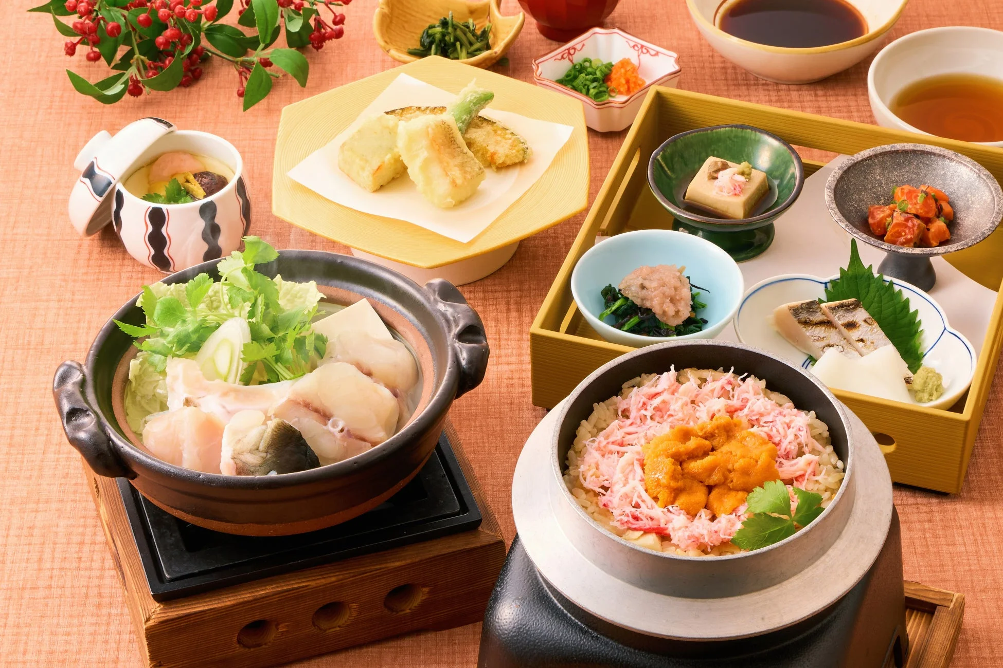 冬の旬感膳＜釜めし＞