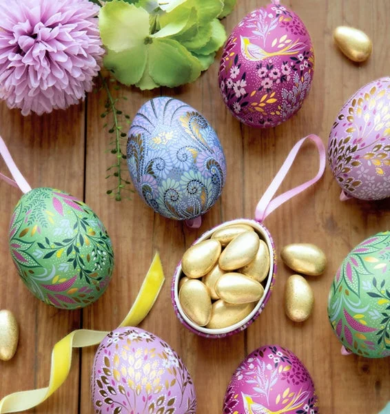 イースターエッグ缶