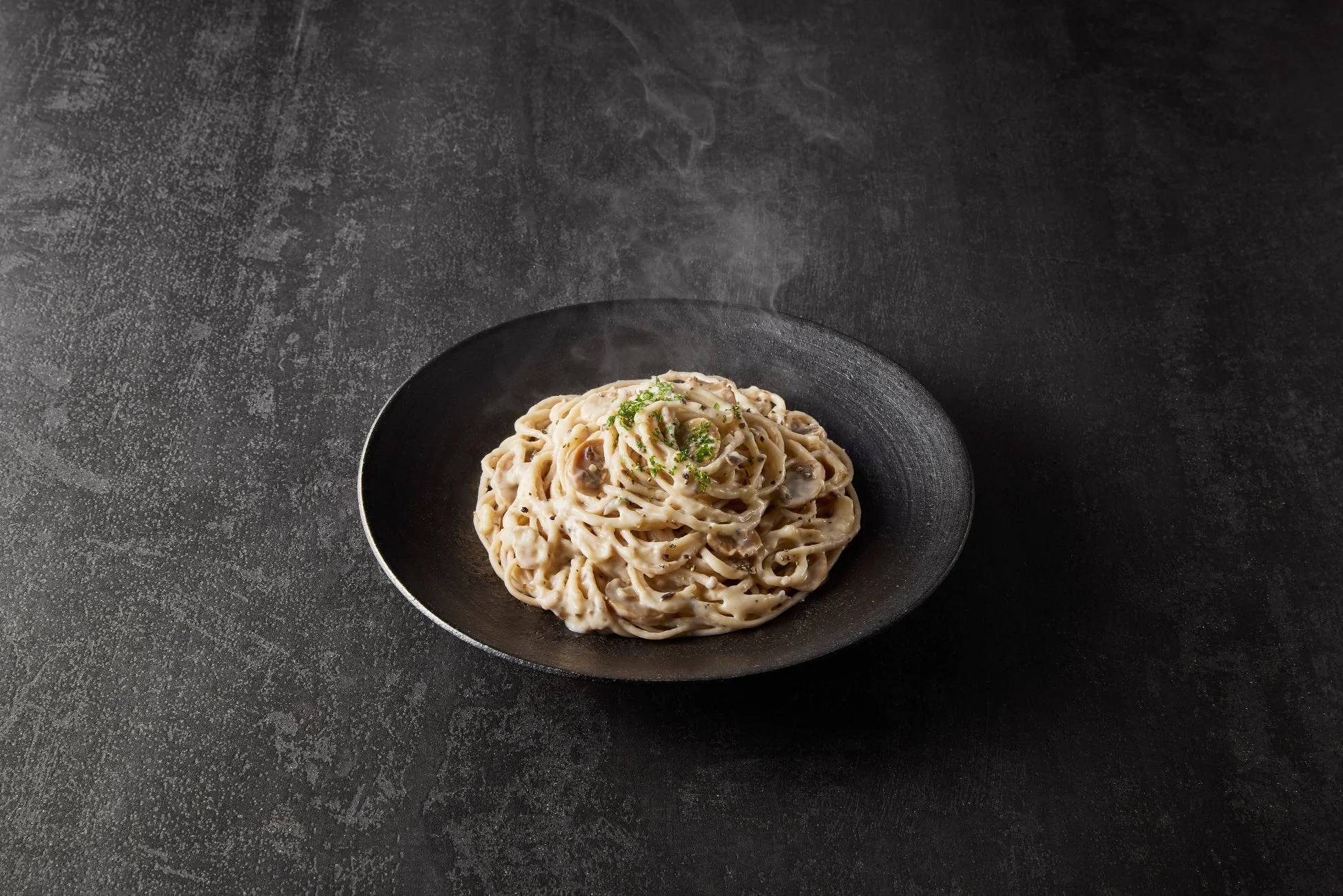 トリュフクリームパスタの画像