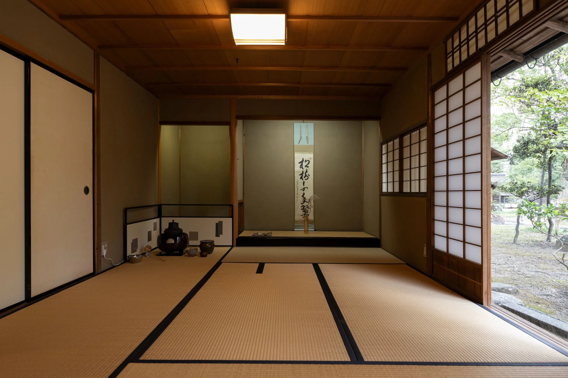 茶室の風景