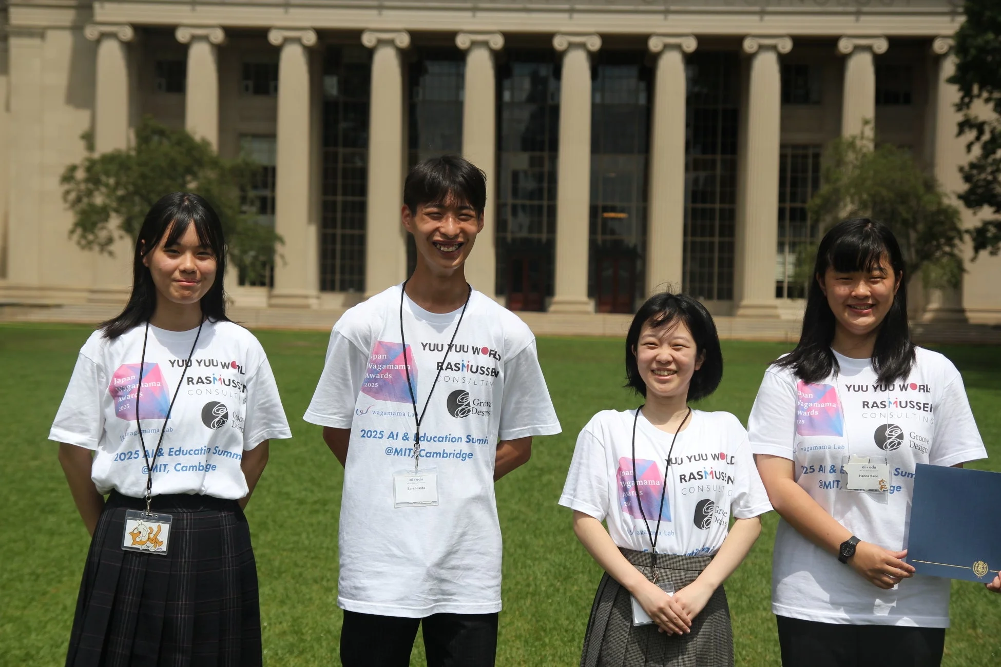 前年度のTシャツスポンサーデザインイメージ