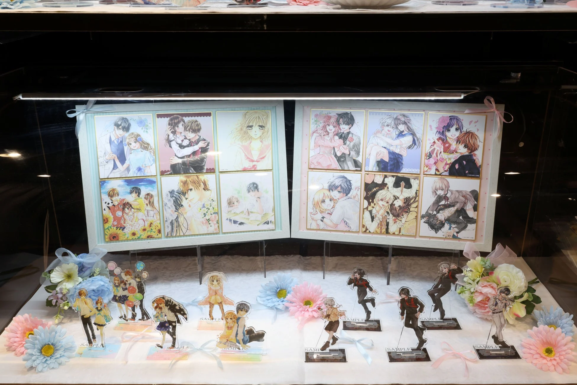 オリジナルグッズの展示