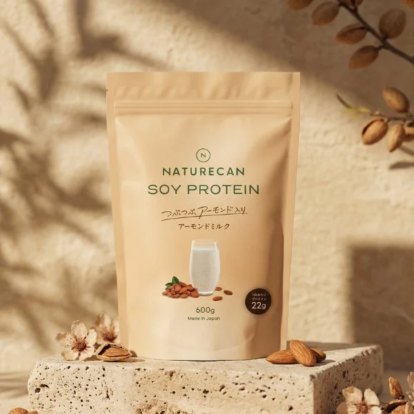 NATURECANのつぶつぶアーモンド入りソイプロテイン
