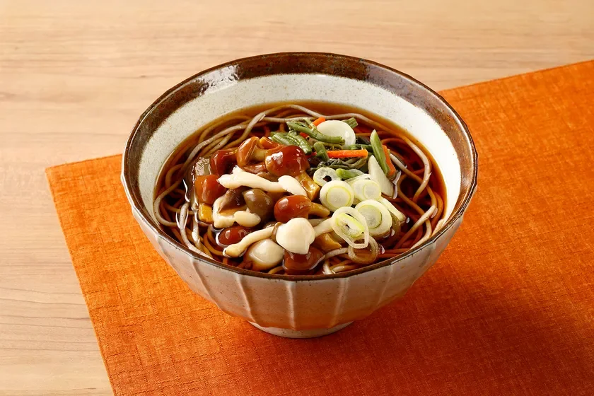 きのこ王国 きのこ山菜そば