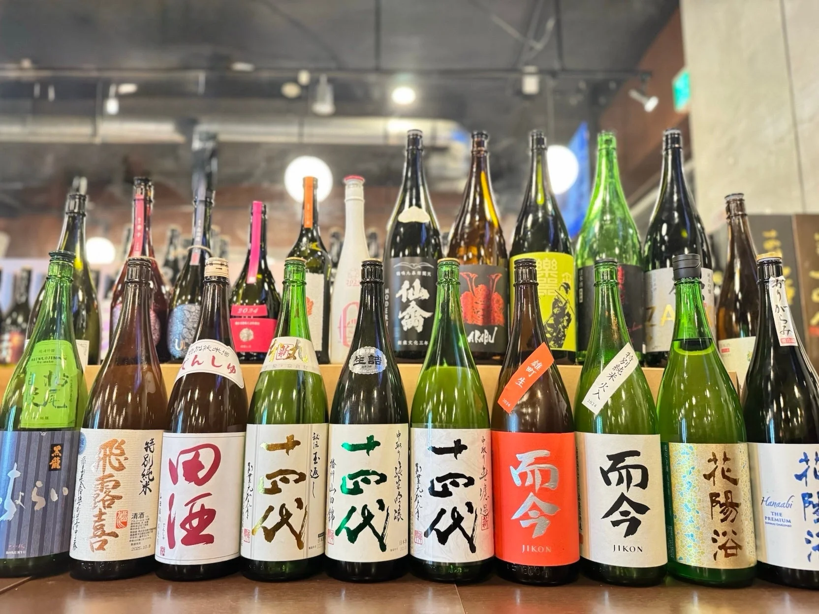 神保町店・神田店の日本酒飲み放題ラインナップ