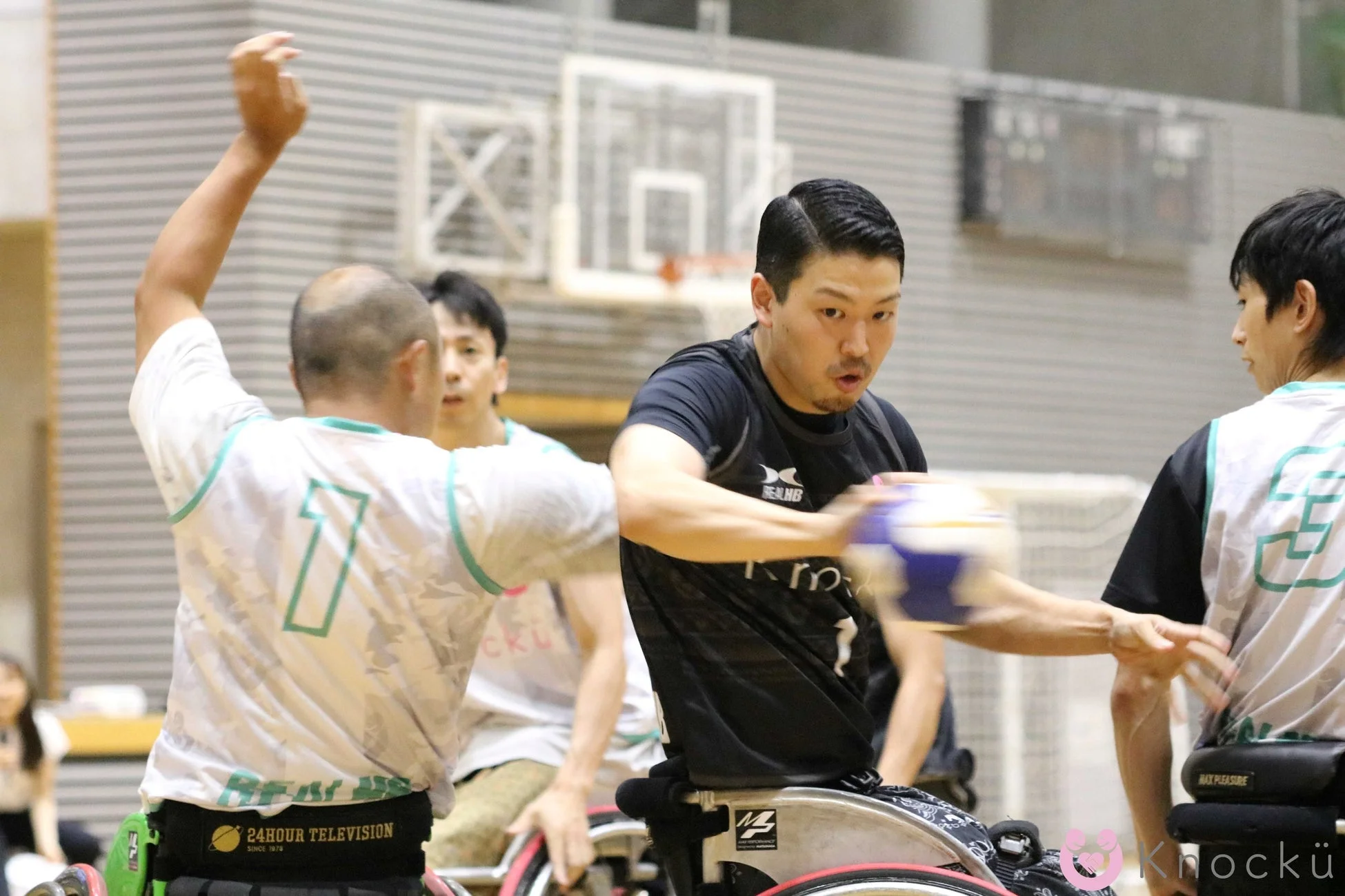 車椅子スポーツの様子