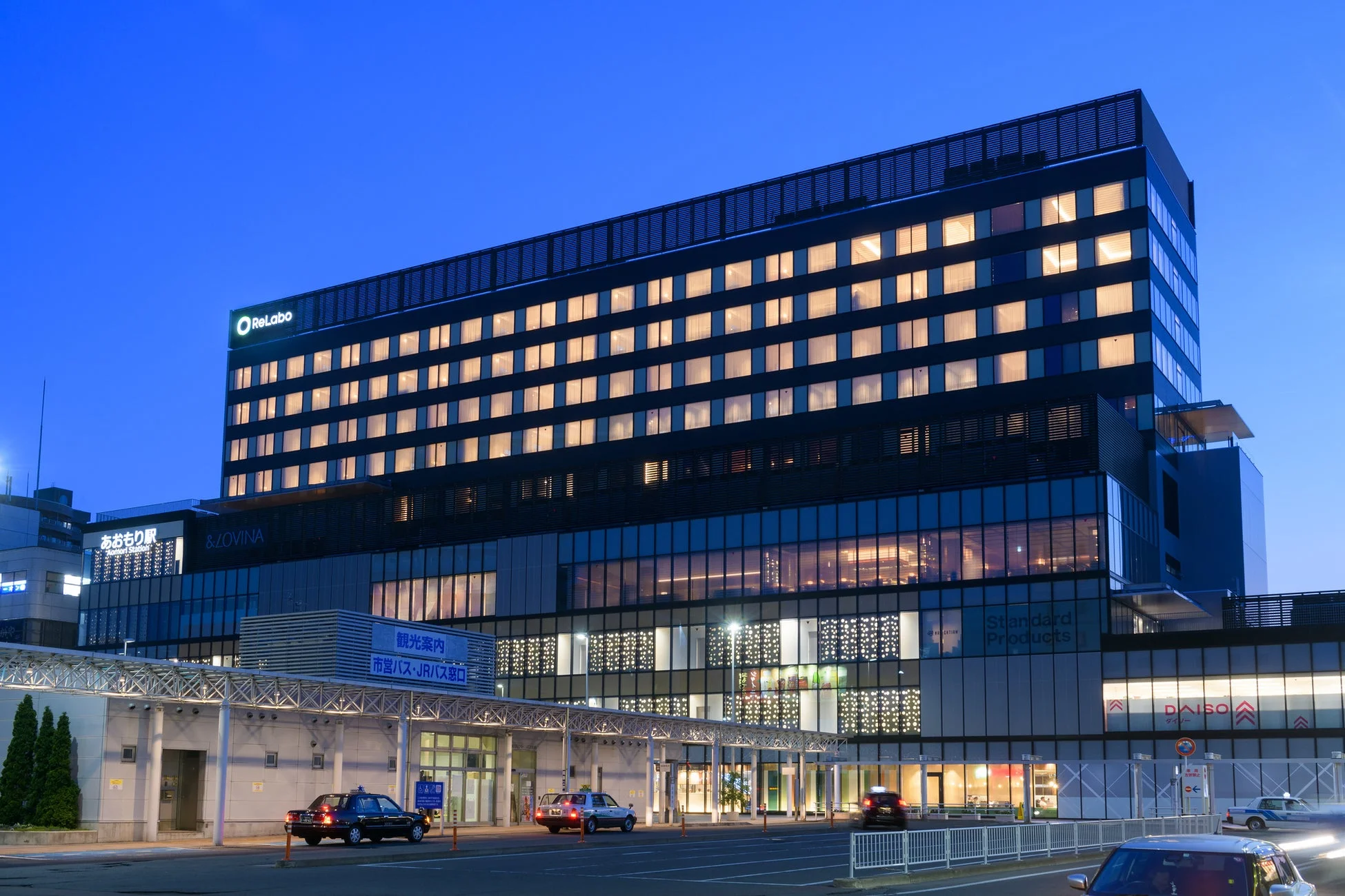 青森駅直結のRelabo Medical Spa & Stay