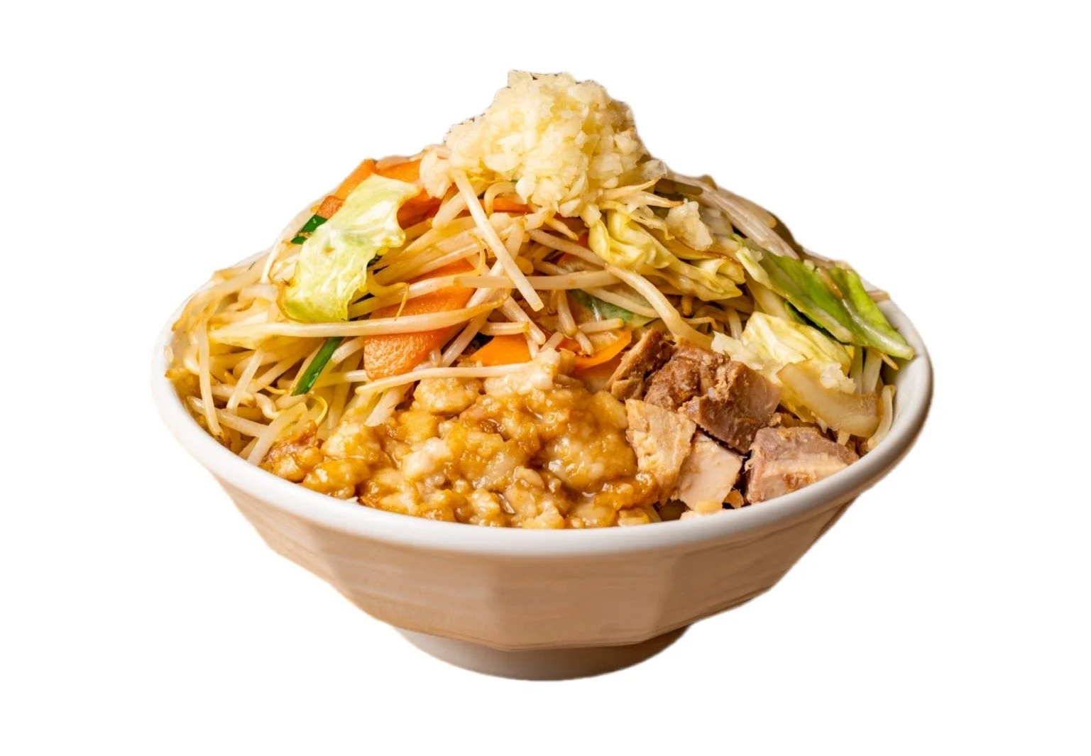 まぜそばのアップ