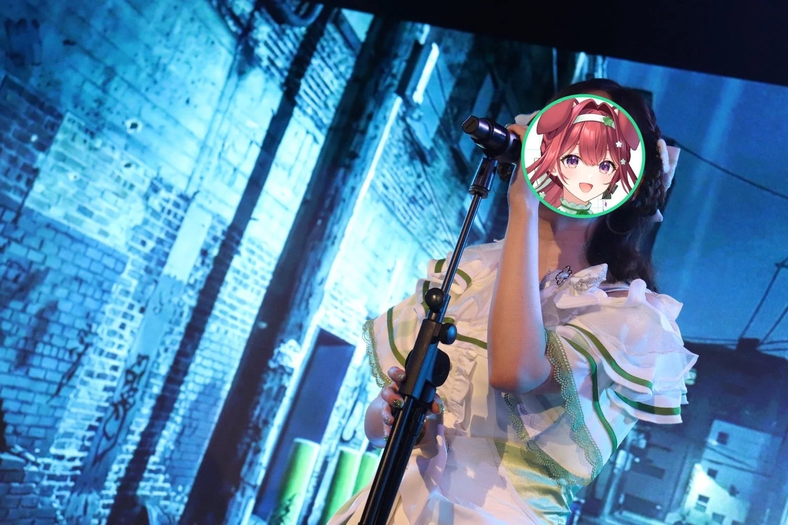 ライブステージの様子