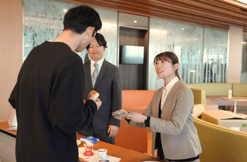 オフィスでの交流