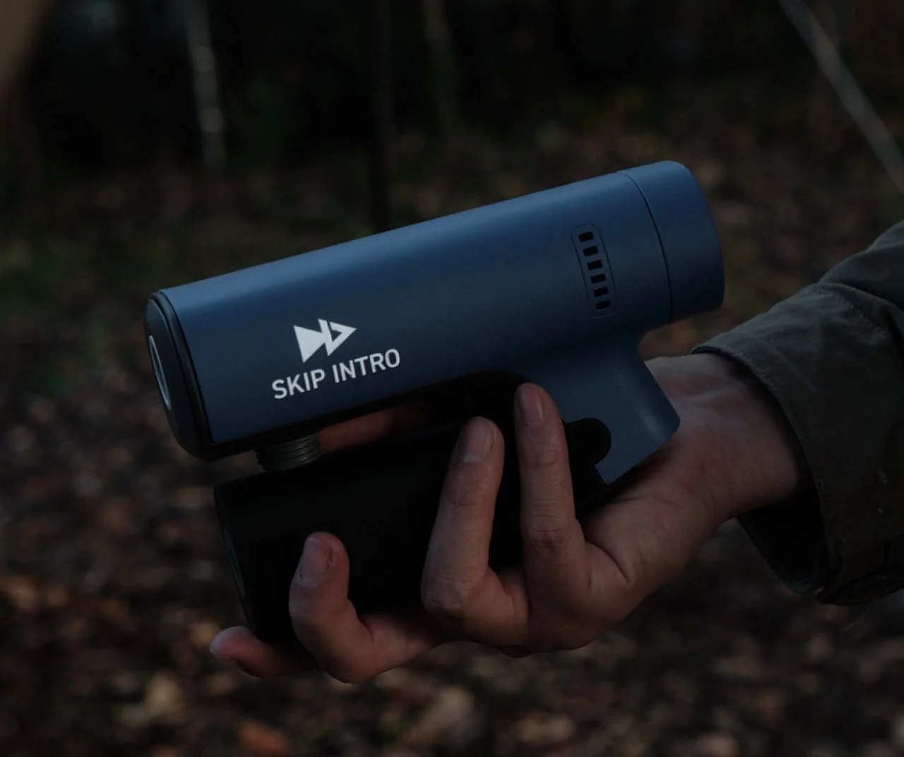 手で持っているPOWASH™