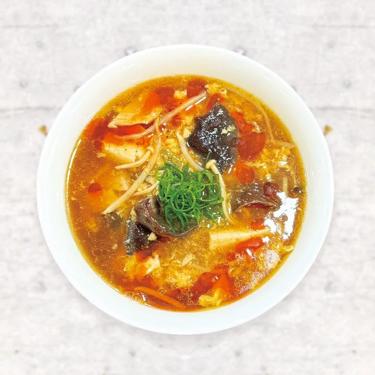 支那そばやの酸辣湯麺