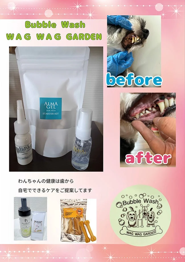 犬のお口ケア ワグワグガーデン
