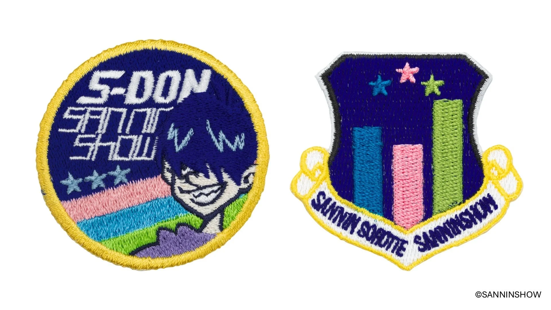 刺繍ステッカー