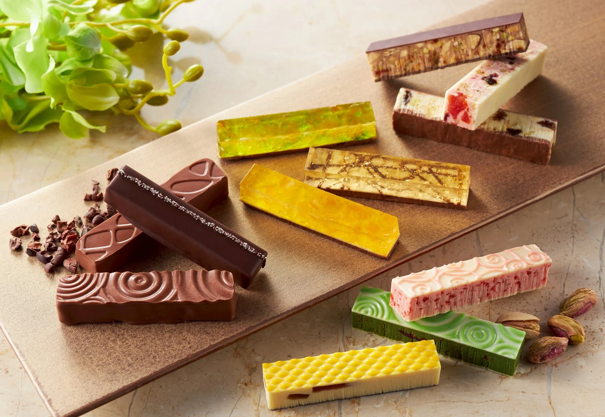 チョコレートバー、ゼリー菓子