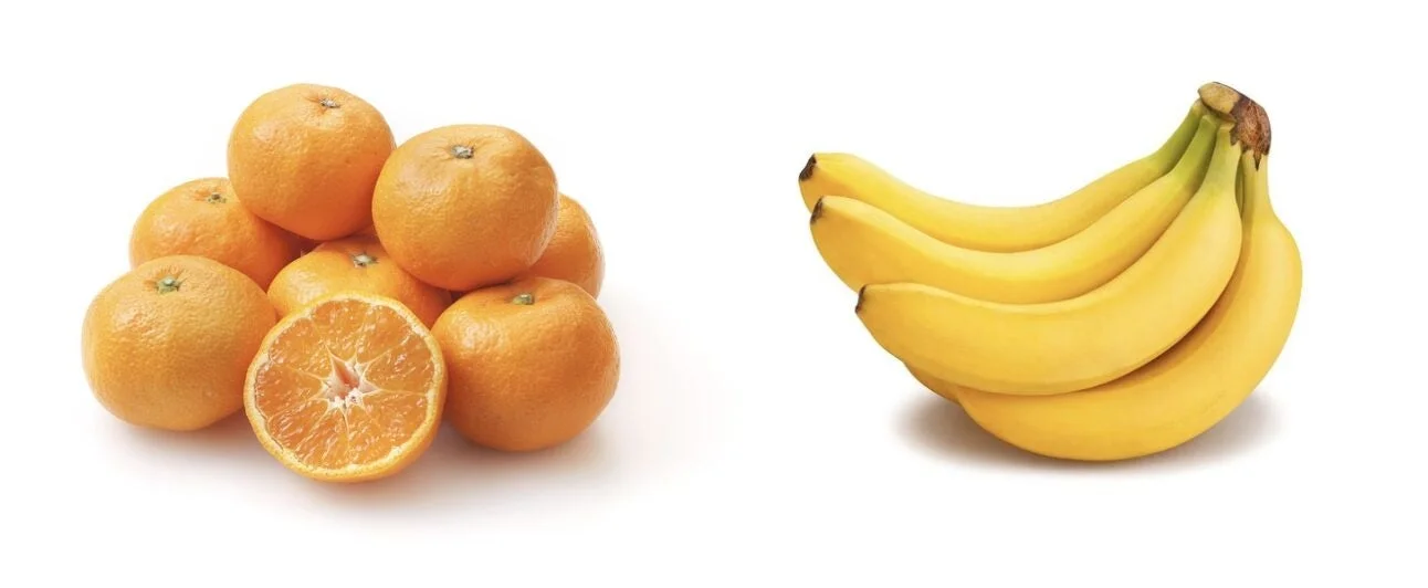 みかんとバナナ