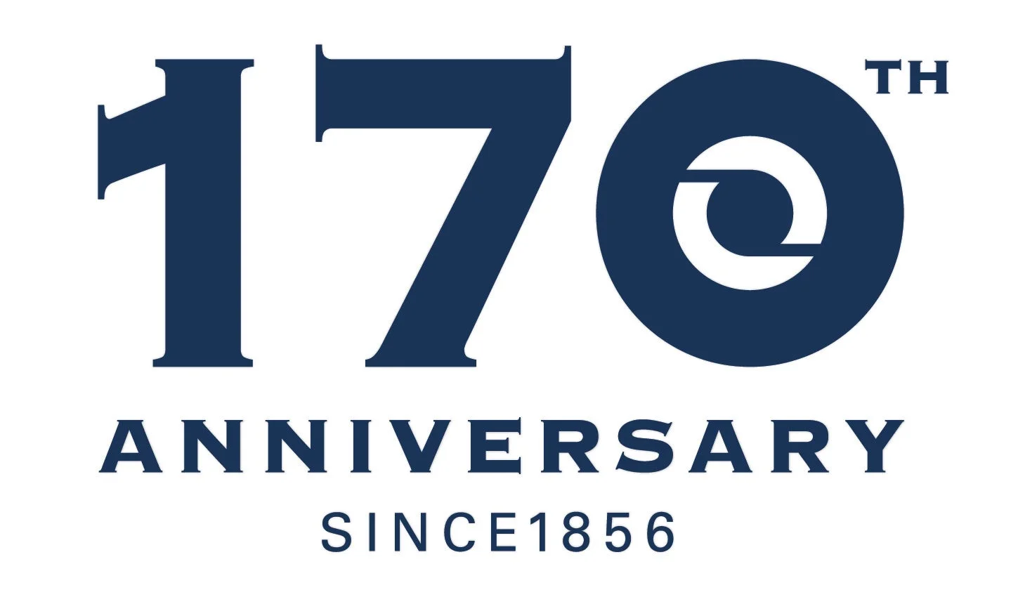 尾賀亀170周年ロゴ