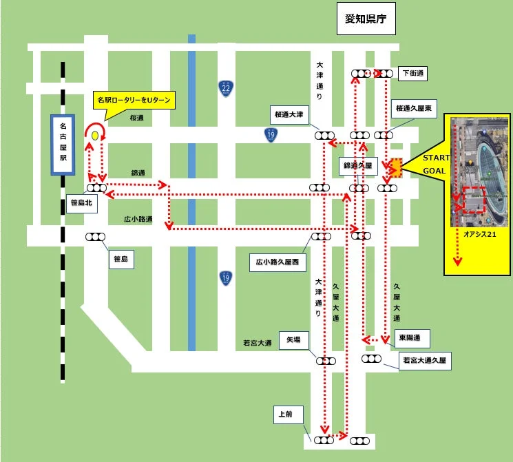 パレードコース