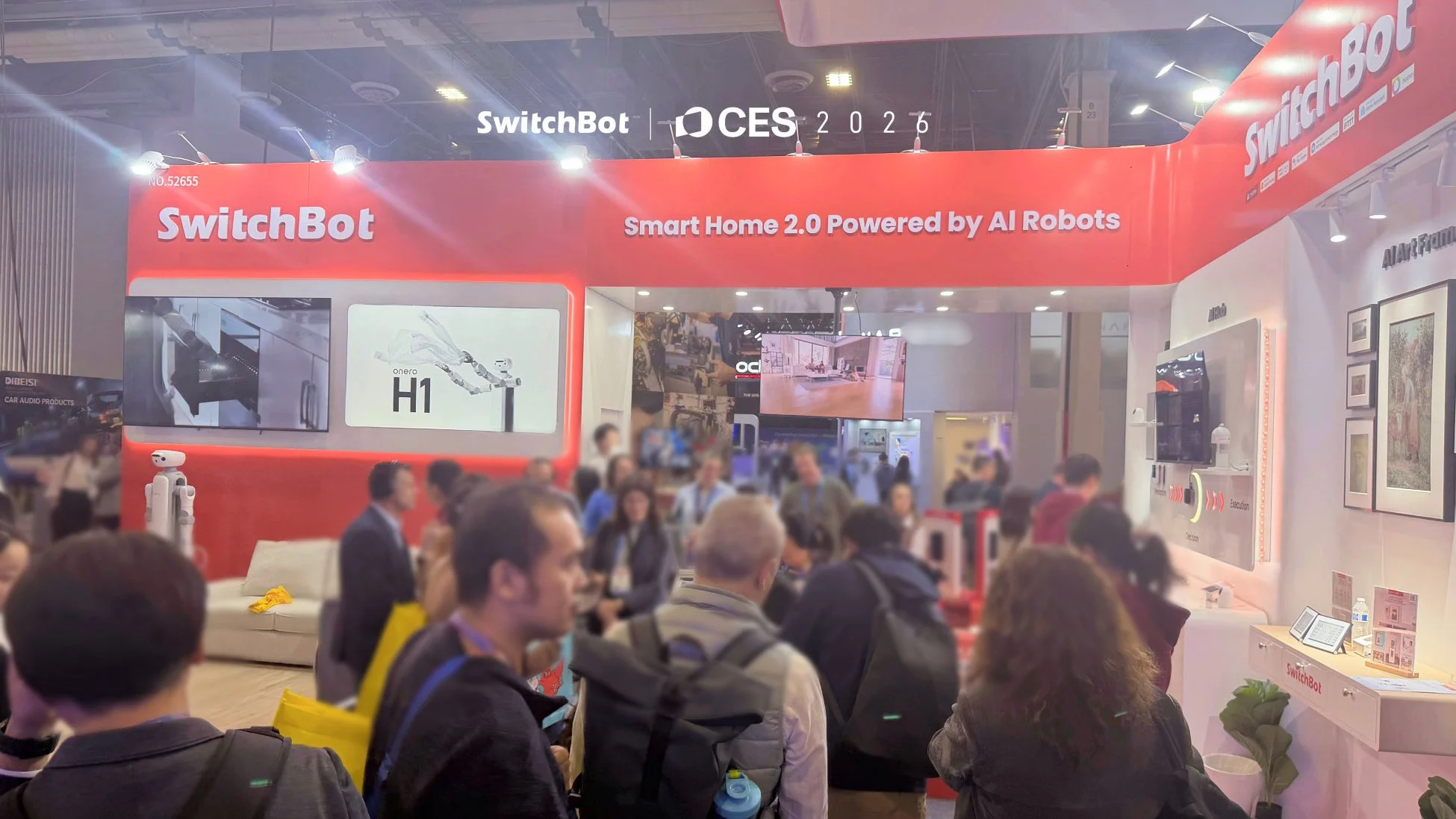 SwitchBot CES 2026 Smart Home 2.0 Powered by AI Robots