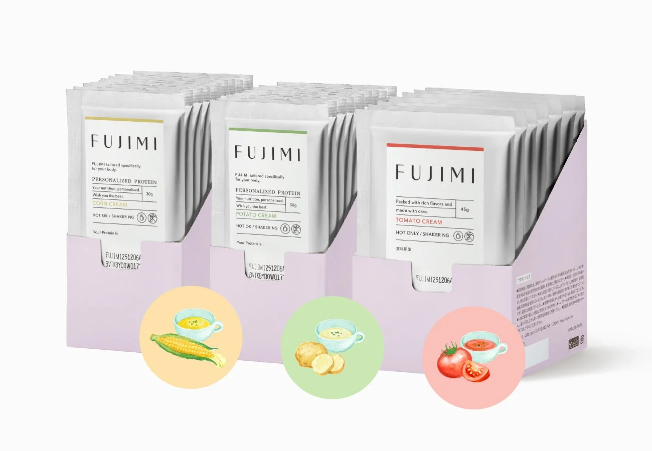 FUJIMIプロテインの個包装セット