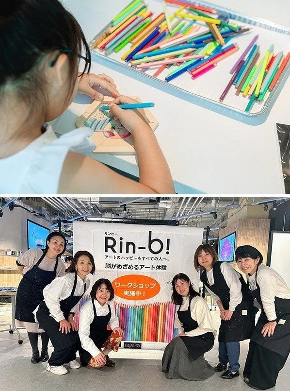 アートワークショップの様子