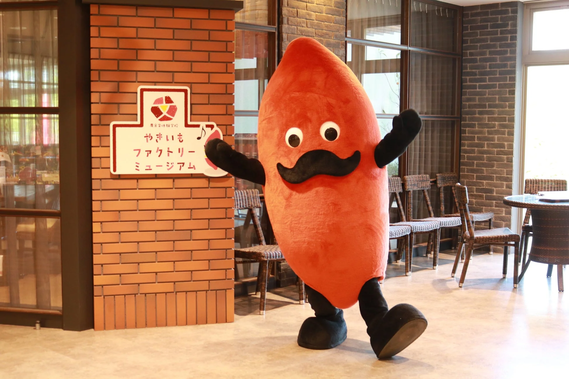 らぽっぽ公式キャラクター 焼き右衛門