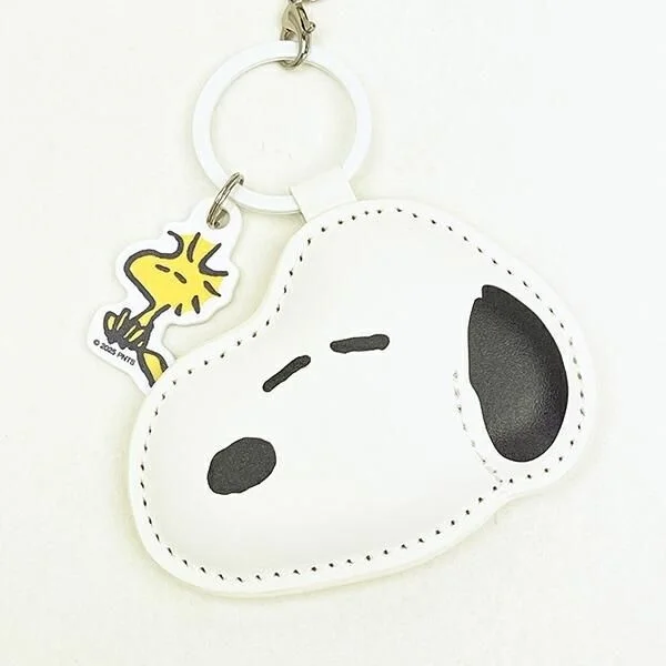 スヌーピーの顔とウッドストックのチャーム