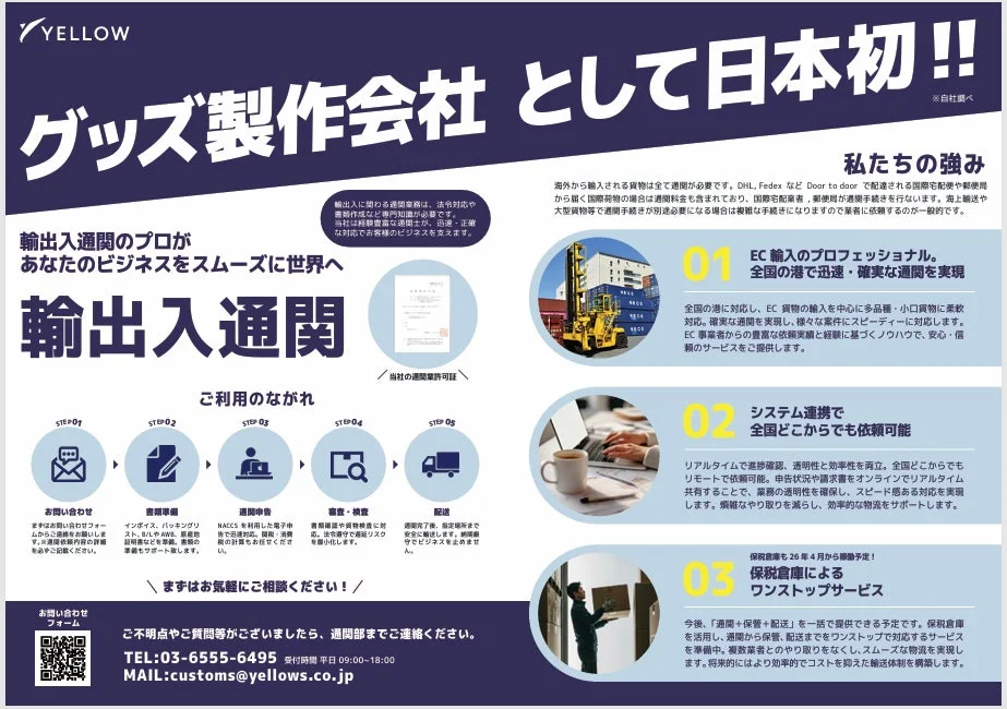 輸出入通関事業