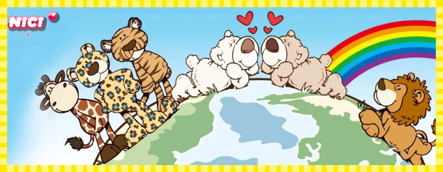 NICIの動物キャラクターイラスト