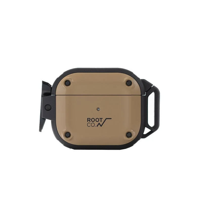 コヨーテと黒のAirPodsケース