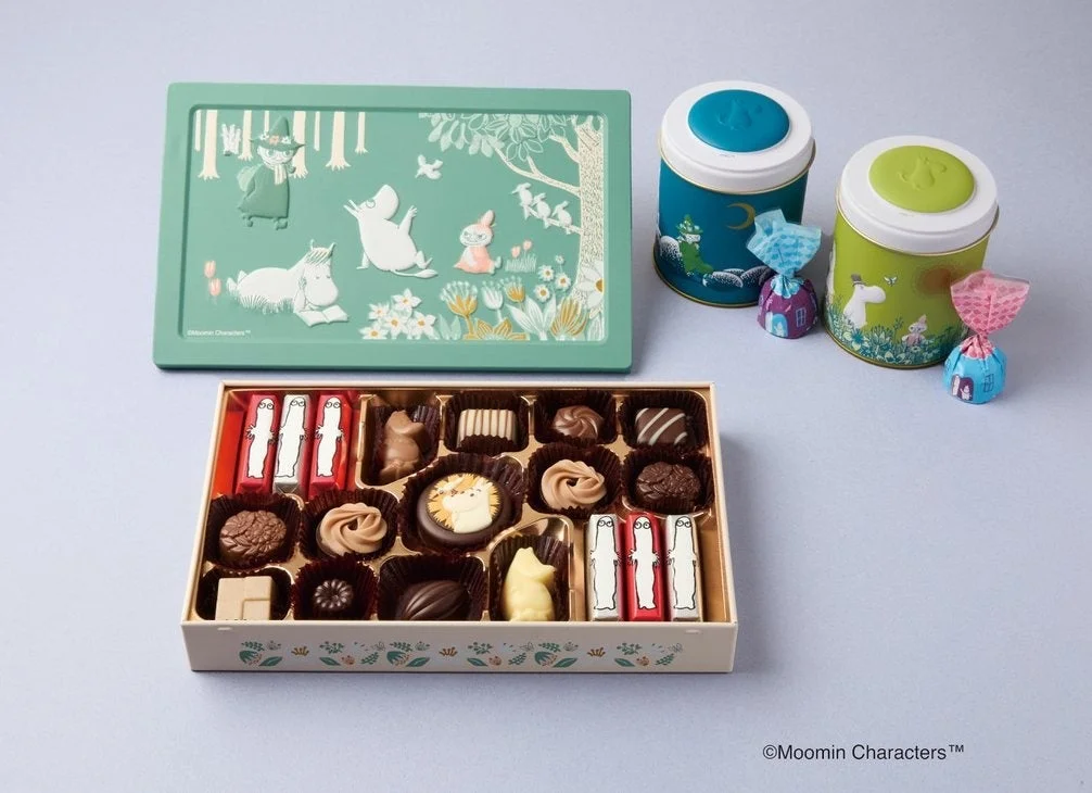 ムーミンのチョコレートギフト