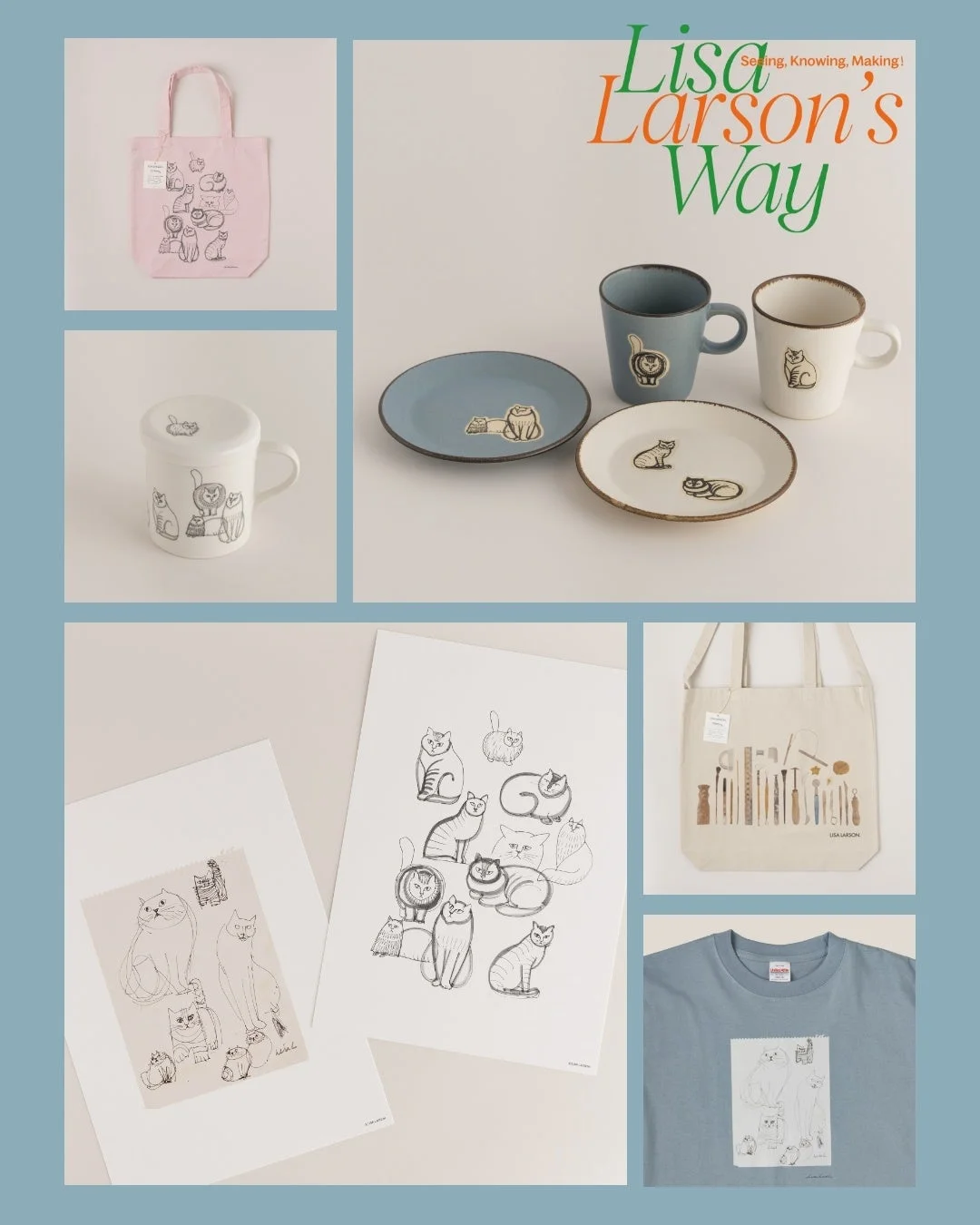 リサ・ラーソンの作り方 展 グッズ