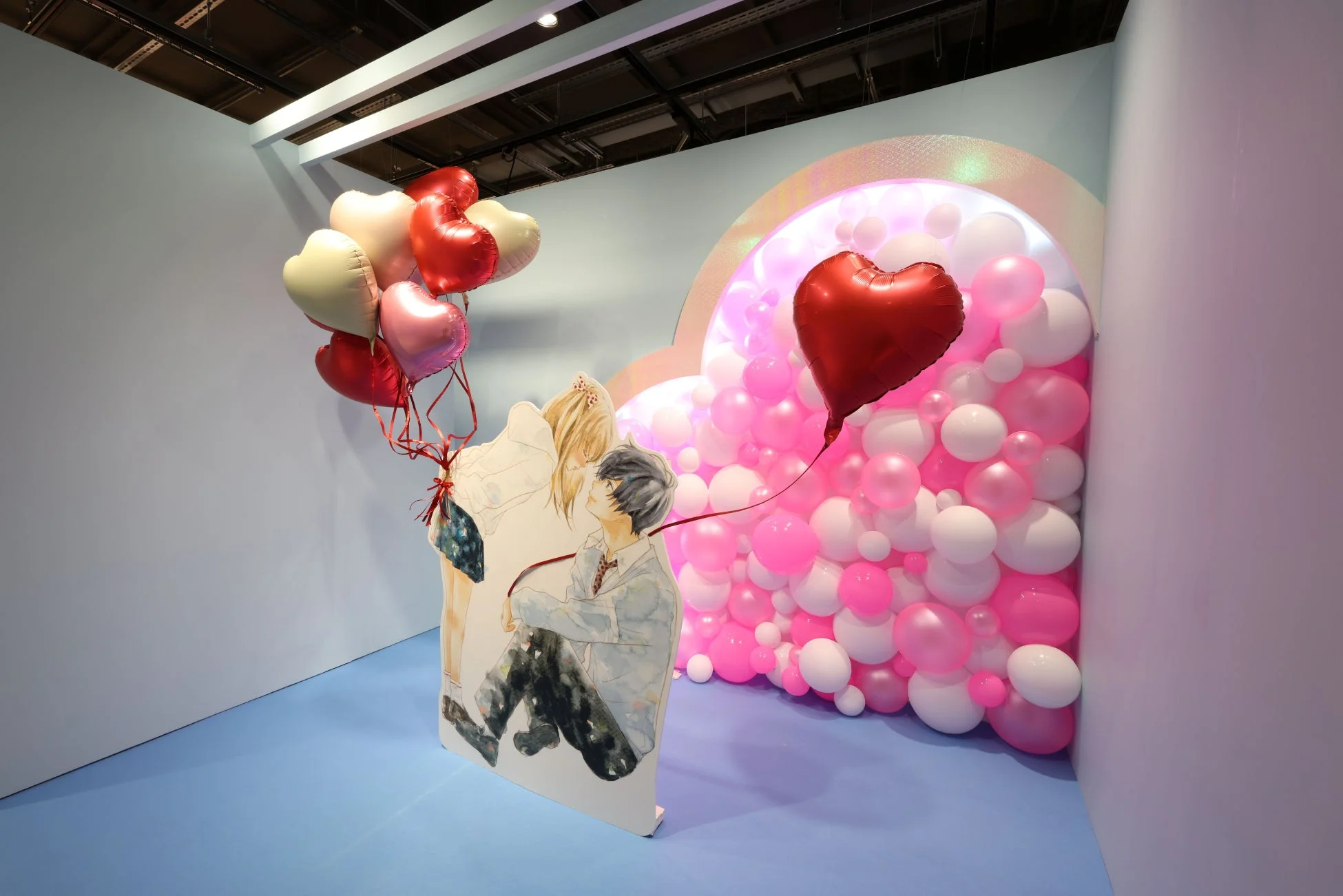 青春ヘビーローテーションをテーマにしたフォトスポット