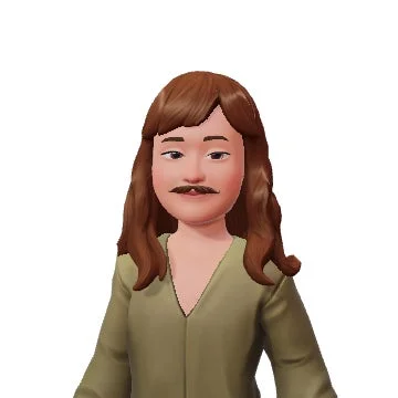 アバター風の人物