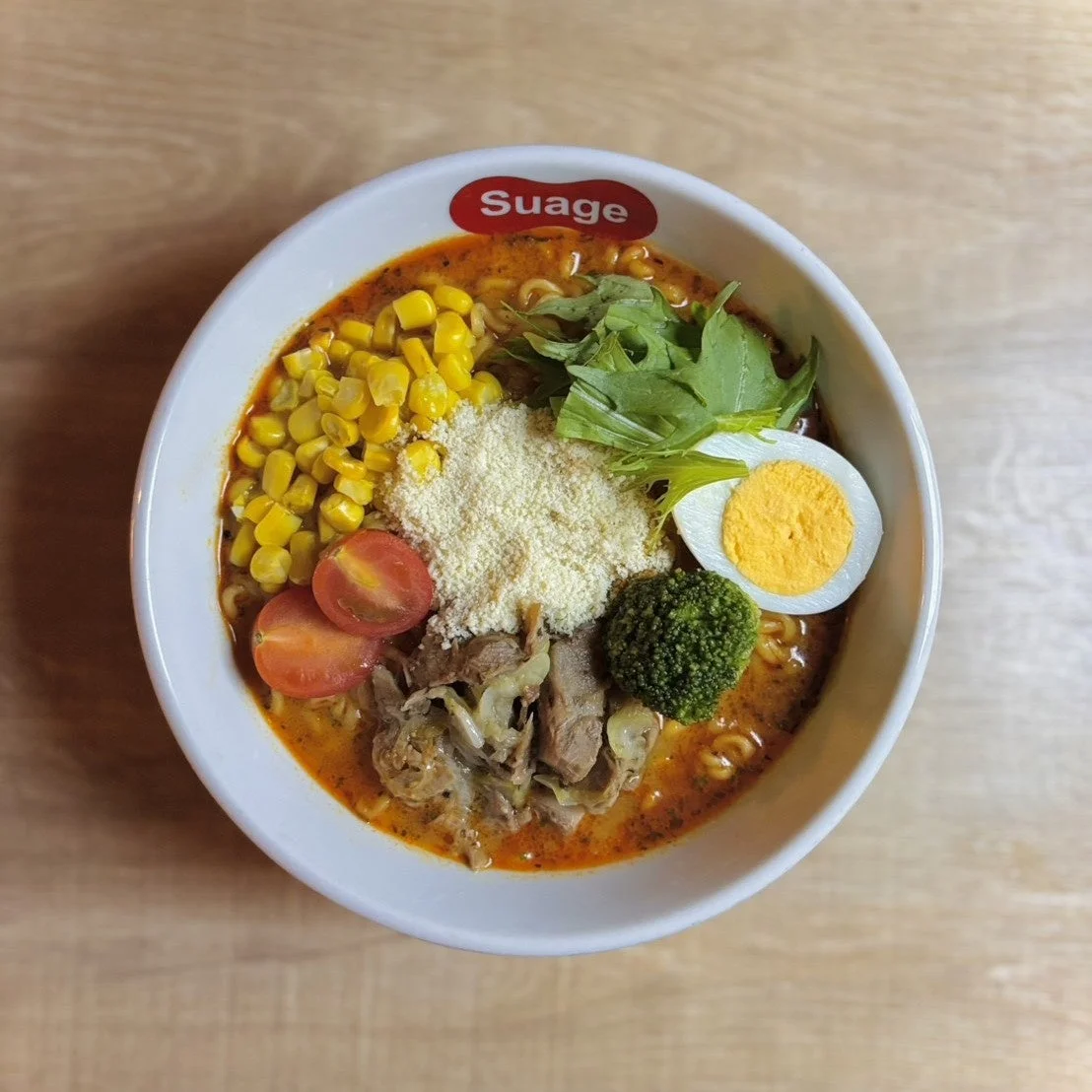 旨辛濃厚クリーム仕立てラーメン