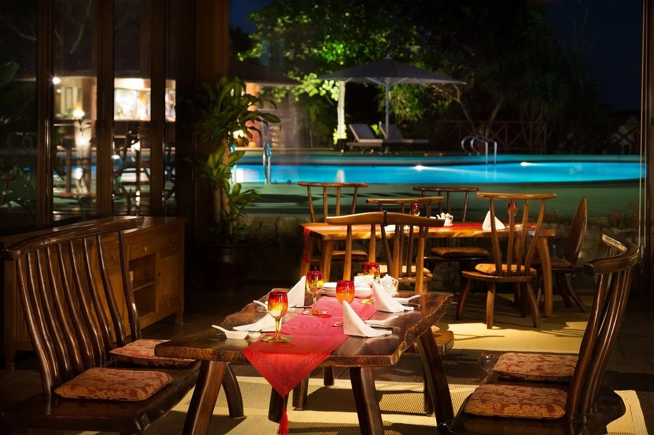 夜景が見えるレストラン