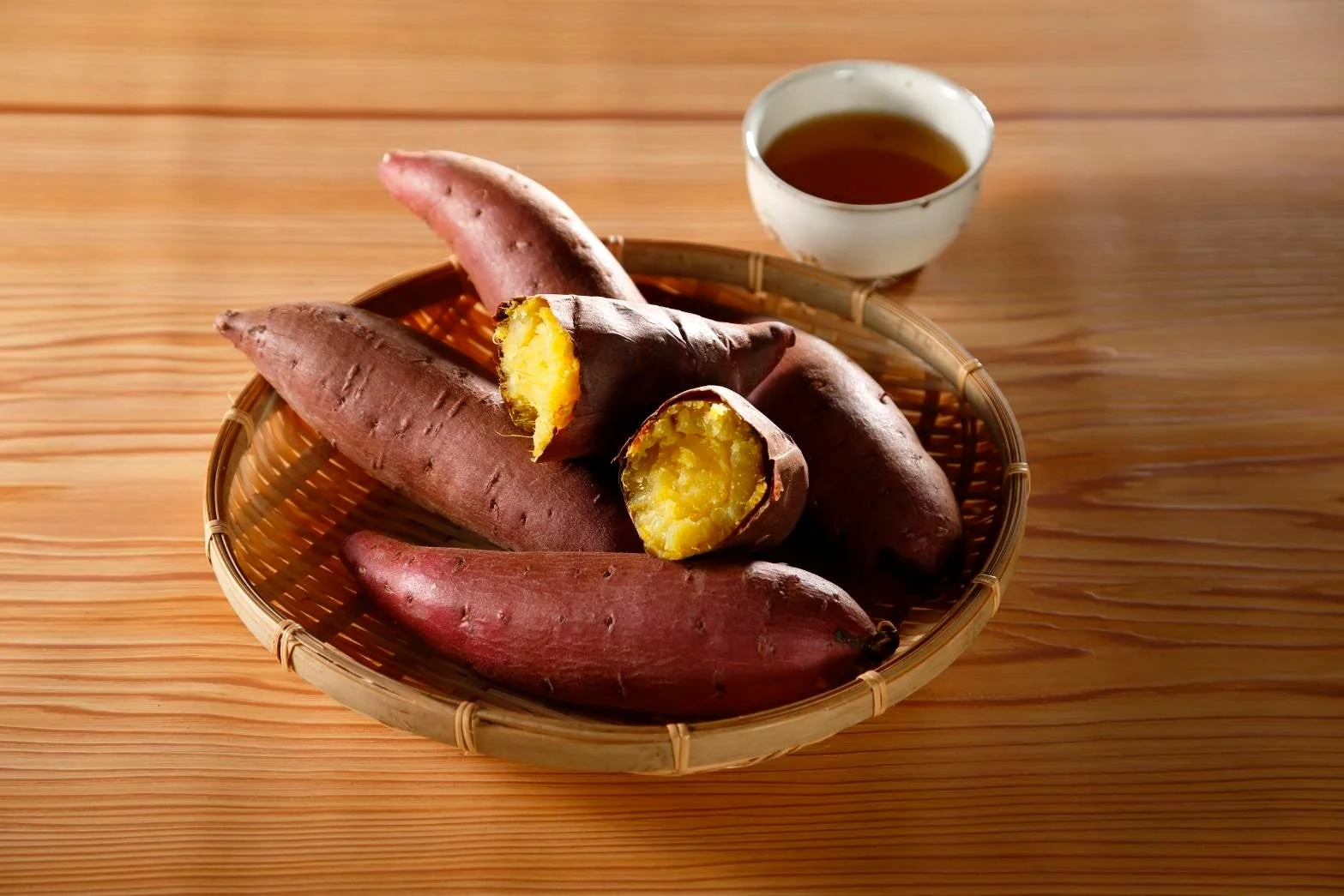 さつまいもと茶