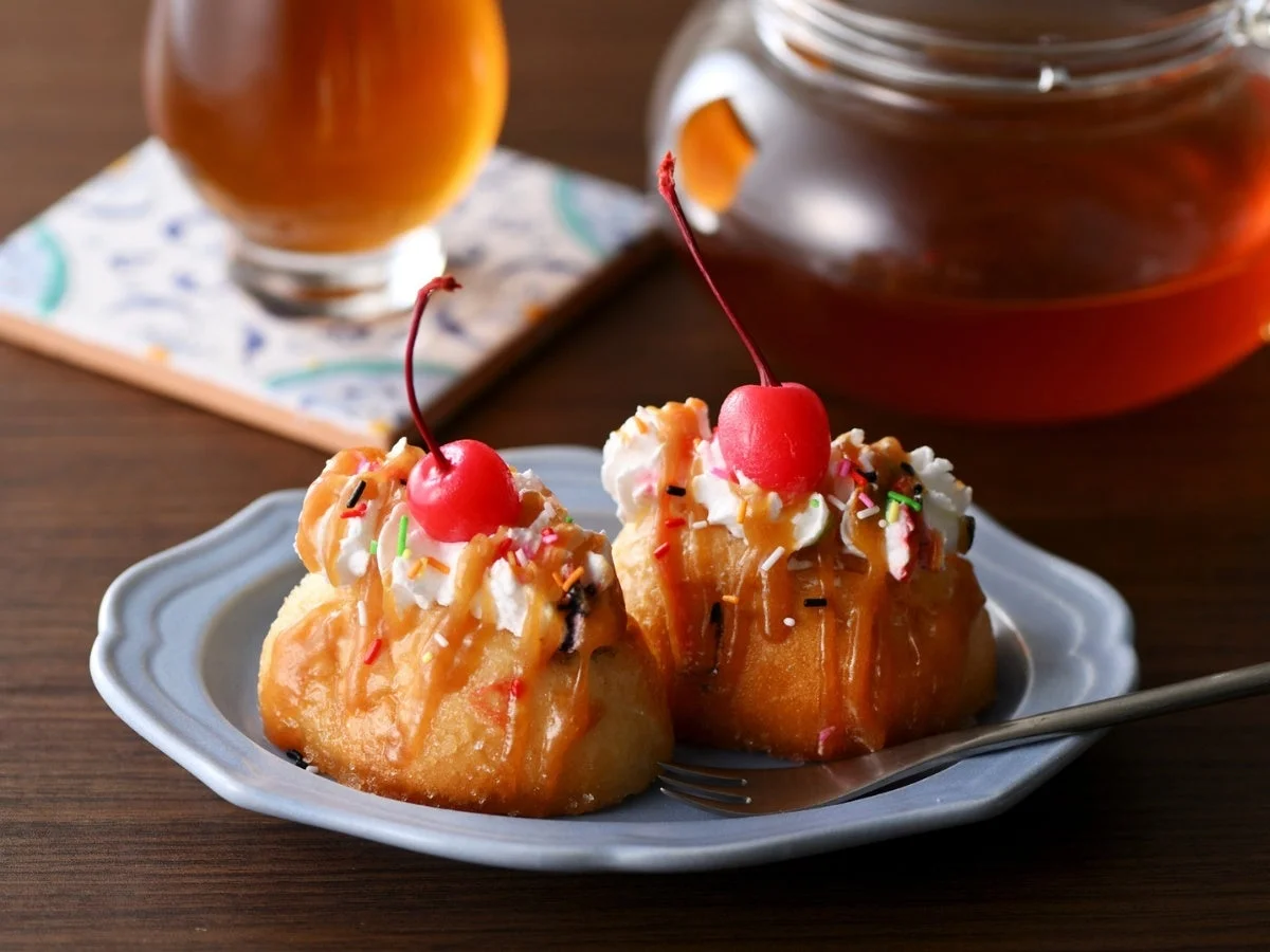 韓国風揚げドーナツ